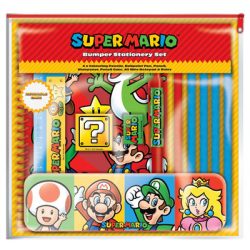 Super Mario (Core Colour Block) Bumper Stationery Set-SR74118