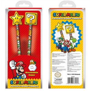 Super Mario (Core) Pencil Topper 2Pk-SR73432