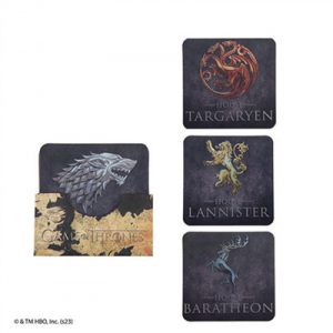 Game of Thrones - Houses of Westeros - Set of 4 Coasters-CR4160