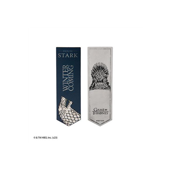 Game of Thrones - Stark - Metal Bookmark-CR5660