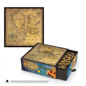 The Lord of the Rings - Middle Earth's Map Puzzle (1000 pcs)-NN9472