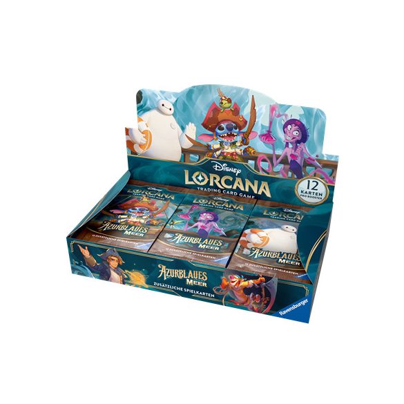 Disney Lorcana: Azurblaues Meer Booster Display (24 Packs) - DE-11098467