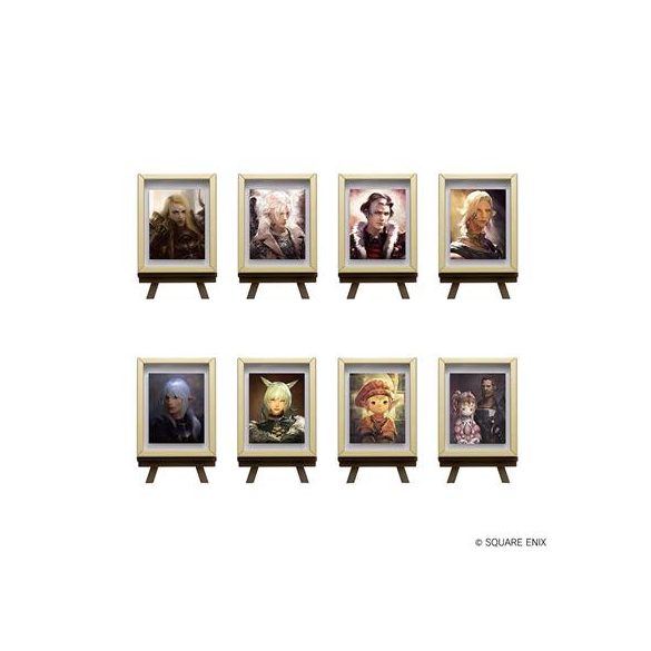 Final Fantasy XIV Framed Portrait Magnets Vol. 2 (Display)-XFF14ZZ614