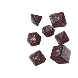 Bloodsucker Dice Set: Scarlet-SBSU02