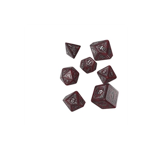 Bloodsucker Dice Set: Scarlet-SBSU02