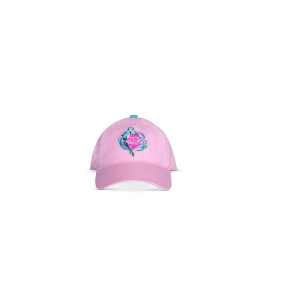 Hatsune Miku - Logo - Pink Denim Adjustable Cap-BA148020HMK