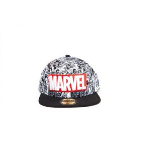 Marvel - Classic Red and White Logo - Snapback Cap-SB097528MAR