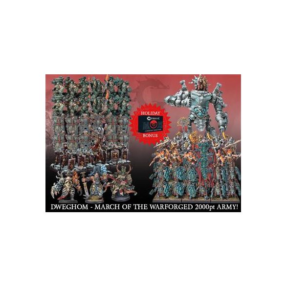 Conquest - Dweghom March of the Warfoged 2000pt Army - EN-PBW6090