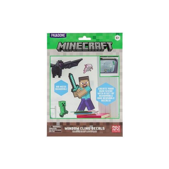 Minecraft Window Cling Decals-PP13105MCF