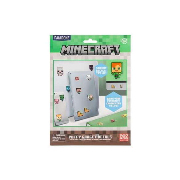 Minecraft Puffy Gadget Decals-PP13218MCF