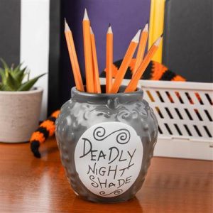 The Nightmare Before Christmas Deadly Nightshade Pen and Plant Pot-PP13284NBC