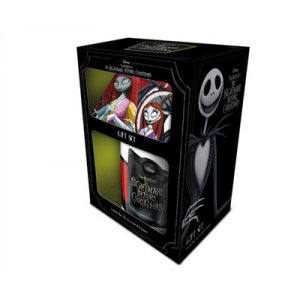 Nightmare Before Christmas (Jack & Sally) Gift Set (Mug, Coaster & Keychain)-GP85539