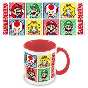 Super Mario Red Coloured Inner Mug-MGC26884C