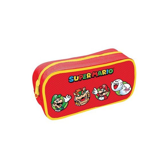 Super Mario (Core Character Circles) Rectangle Pencil Case-SR73309