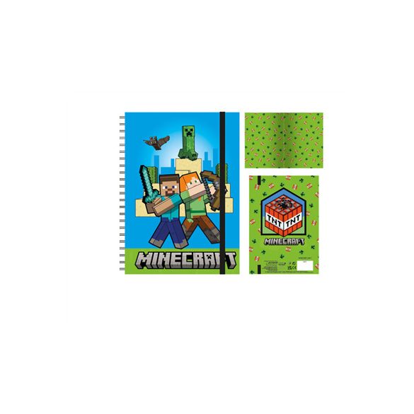 Minecraft (Characters) A5 Wiro Notebook-SR74683