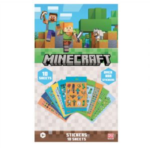 Minecraft (Characters) 800 Sticker Set-PS7550