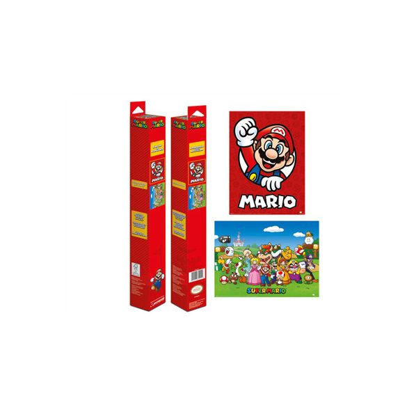 Super Mario (Characters) Boxed Poster Set-PPB35414