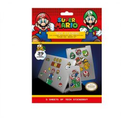 Super Mario (Mushroom Kingdom) Tech Stickers-TS7405