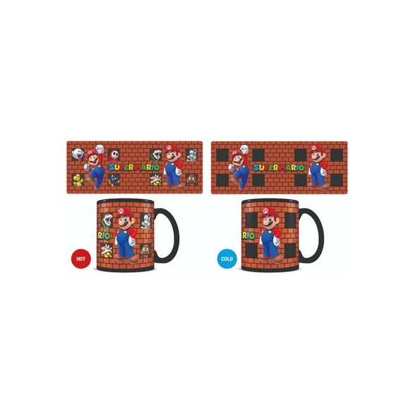 Super Mario (Bricks) Heat Change Mug-SCMG28005