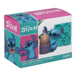 Disney Classics Stitch Egg Cup and Toast Cutter Set-PP13151LS