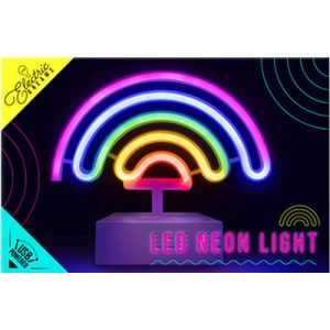 Rainbow LED Neon Standing Light-PP12600