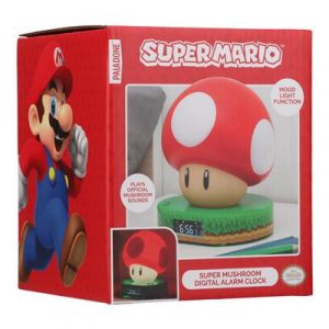 Super Mario Super Mushroom Digital Alarm Clock-PP10064NNV2