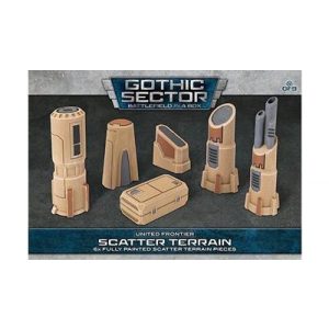 Battlefield in a Box Gothic Sector: United Frontier Scatter Terrain - EN-BB680