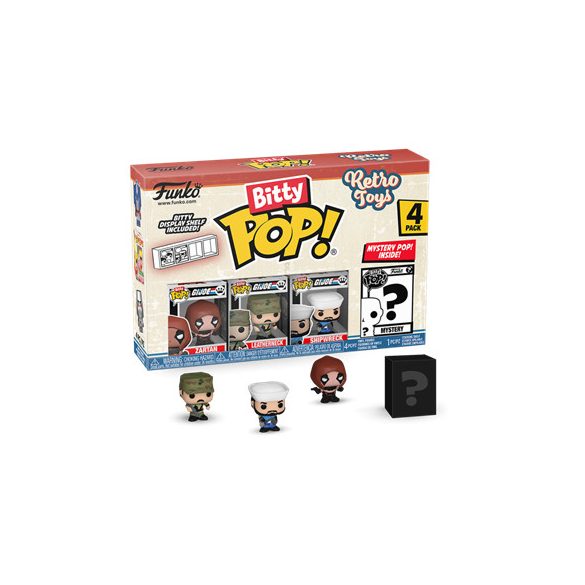 Funko Bitty POP! Retro Toys - GI Joe 4PK-FK75448