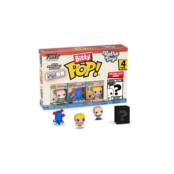 Funko Bitty POP! Retro Toys - Mr. Monopoly 4PK-FK75449