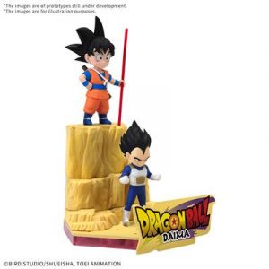 DRAGON BALL DAIMA MODEL KIT SON GOKU (MINI) & VEGETA (MINI)-MK68386