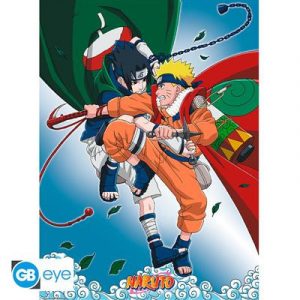 NARUTO - Poster Chibi 52x38 - Naruto vs Sasuke-ABYDCO773