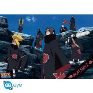 NARUTO SHIPPUDEN - Poster Maxi 91.5x61 - Akatsuki-ABYDCO244