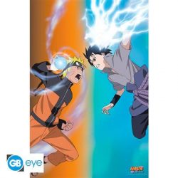 NARUTO SHIPPUDEN - Poster Maxi 91.5x61 - Naruto vs Sasuke*-ABYDCO495