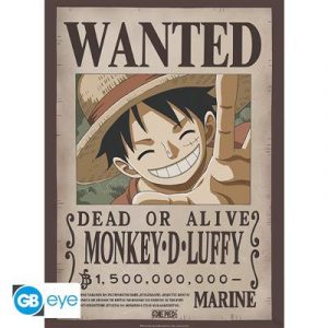 ONE PIECE - Poster Chibi 52x38 - Wanted Luffy-GBYDCO225