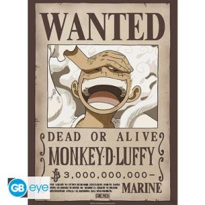 ONE PIECE - Poster Chibi 52x38 - Wanted Luffy Wano-GBYDCO622