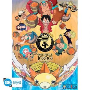 ONE PIECE - Poster Chibi 52x38 - 1000 Logs Cheers*-ABYDCO797