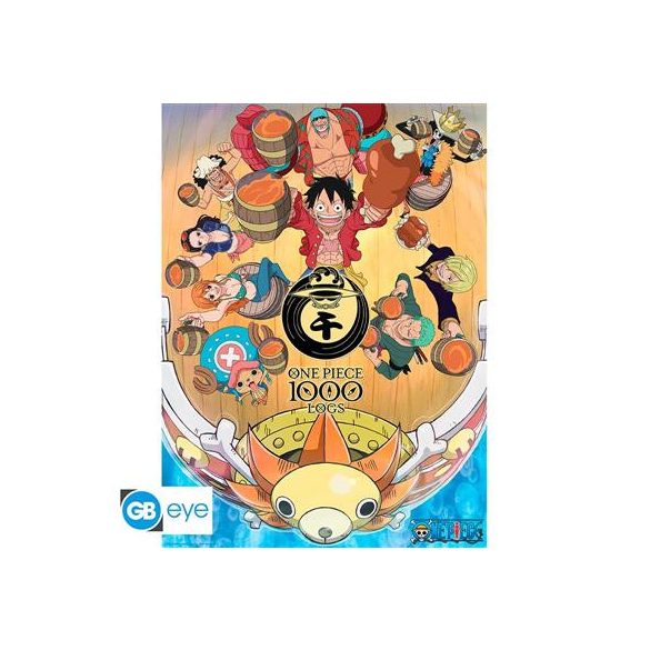 ONE PIECE - Poster Chibi 52x38 - 1000 Logs Cheers*-ABYDCO797