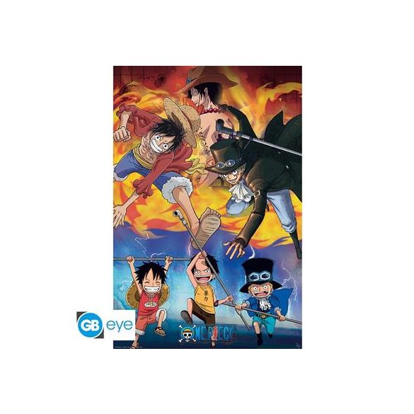 ONE PIECE - Poster Maxi 91.5x61 - Ace Sabo Luffy-ABYDCO644