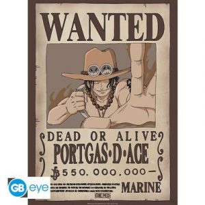 ONE PIECE - Poster Chibi 52x38 - Wanted Ace-GBYDCO258