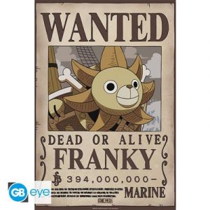 ONE PIECE - Poster Chibi 52x38 - Wanted Franky Wano-GBYDCO645