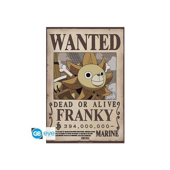 ONE PIECE - Poster Chibi 52x38 - Wanted Franky Wano-GBYDCO645