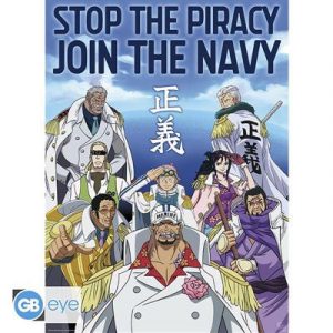 ONE PIECE - Poster Chibi 52x38 - Marine Army-GBYDCO566