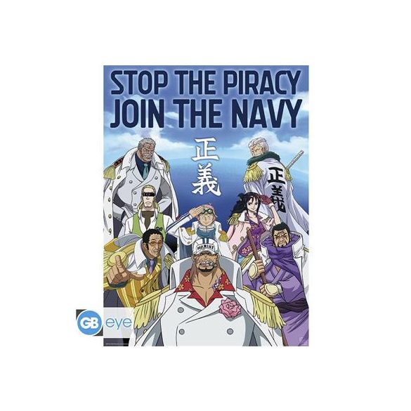 ONE PIECE - Poster Chibi 52x38 - Marine Army-GBYDCO566