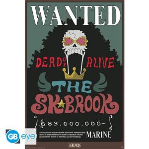 ONE PIECE - Poster Maxi 91.5x61 - Wanted Brook-GBYDCO558