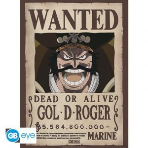 ONE PIECE - Poster Chibi 52x38 - Wanted Gol .D. Roger-GBYDCO266