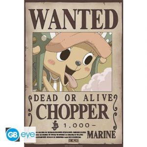 ONE PIECE - Poster Chibi 52x38 - Wanted Chopper Wano-GBYDCO647