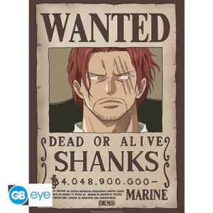 ONE PIECE - Poster Chibi 52x38 - Wanted Shanks-GBYDCO261