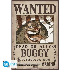 ONE PIECE - Poster Chibi 52x38 - Wanted Buggy Wano-GBYDCO641