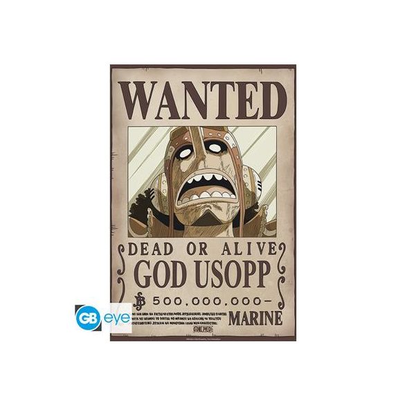 ONE PIECE - Poster Chibi 52x38 - Wanted Usopp Wano-GBYDCO643