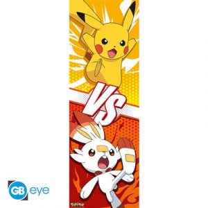 POKEMON - Door Poster - Pikachu and Scorbunny (53x158)-GBYDCO293